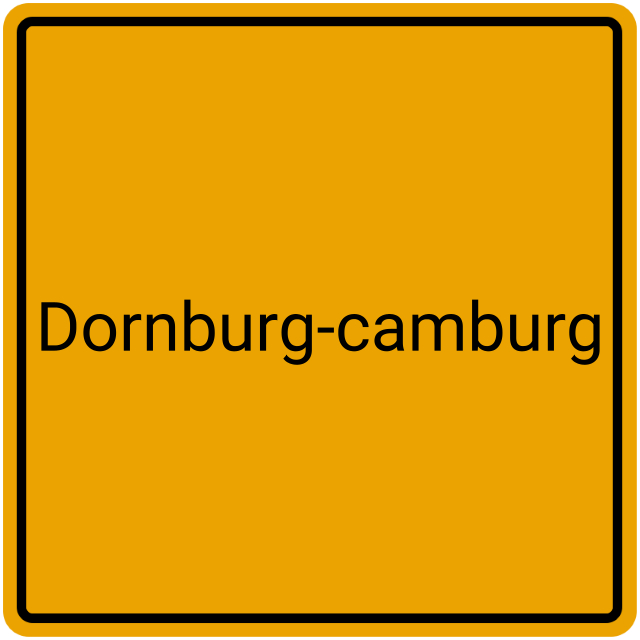 Meldebestätigung Dornburg-Camburg