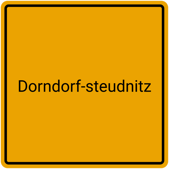 Meldebestätigung Dorndorf-Steudnitz