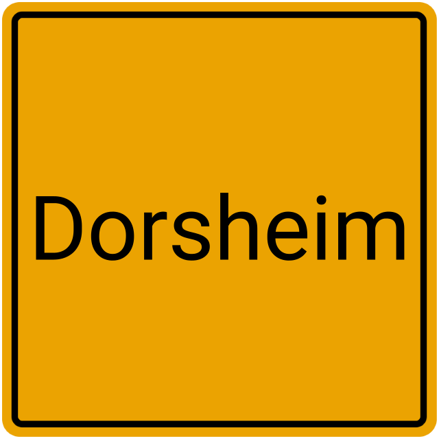 Meldebestätigung Dorsheim