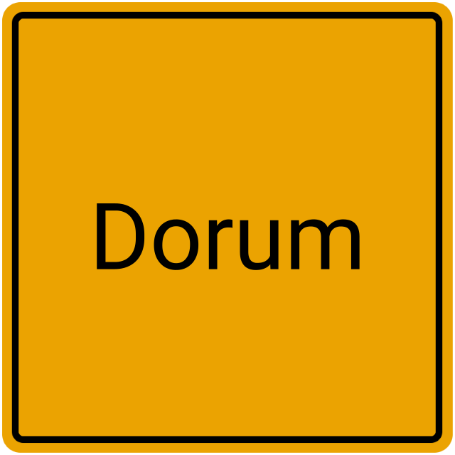 Meldebestätigung Dorum