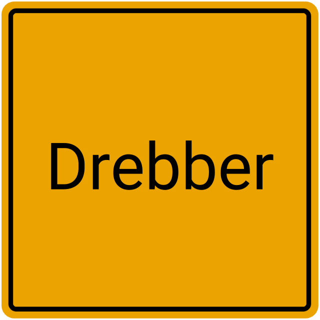 Meldebestätigung Drebber