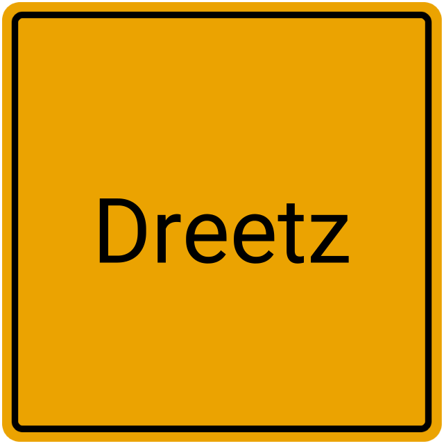 Meldebestätigung Dreetz