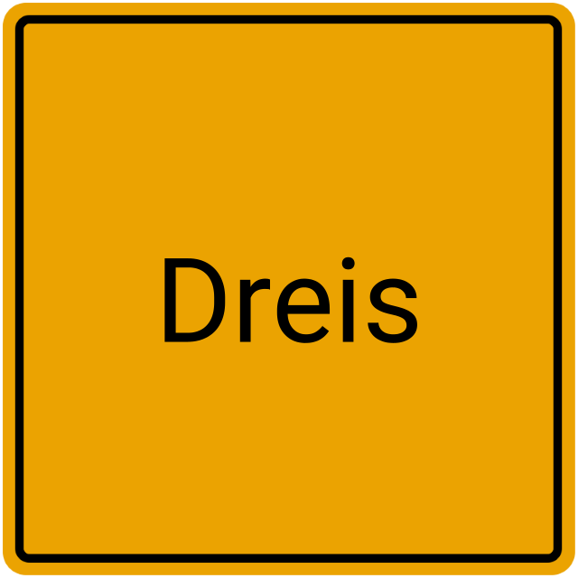 Meldebestätigung Dreis