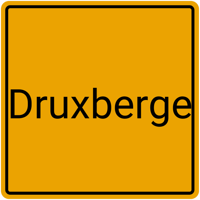 Meldebestätigung Druxberge