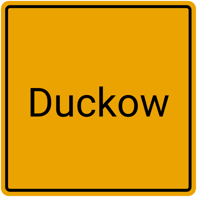 Meldebestätigung Duckow