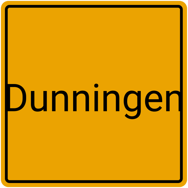 Meldebestätigung Dunningen