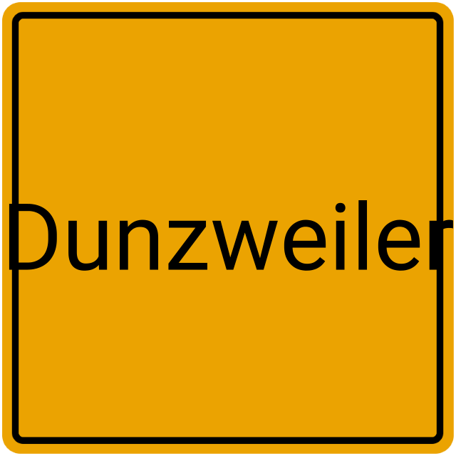 Meldebestätigung Dunzweiler