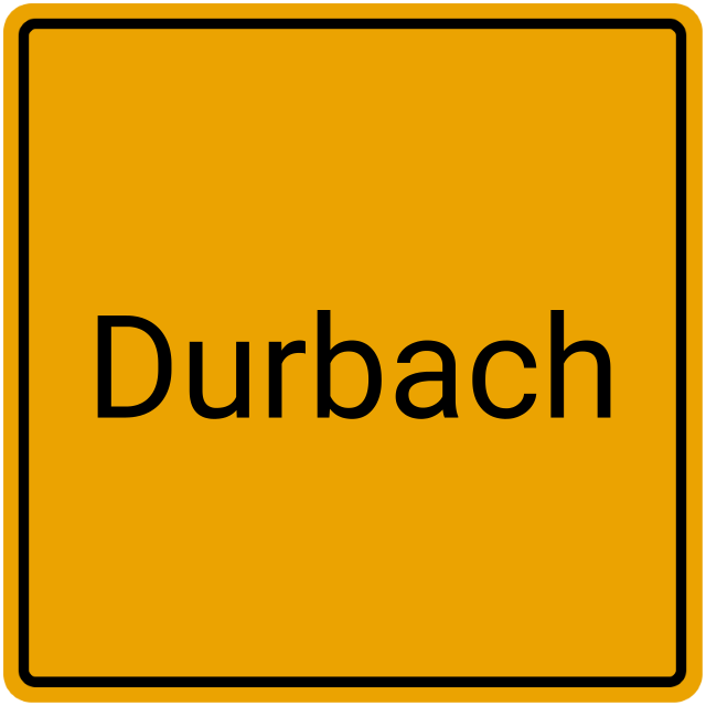 Meldebestätigung Durbach