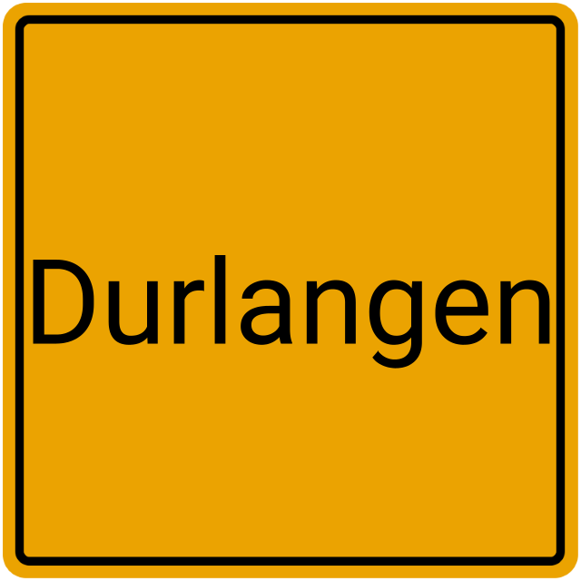 Meldebestätigung Durlangen