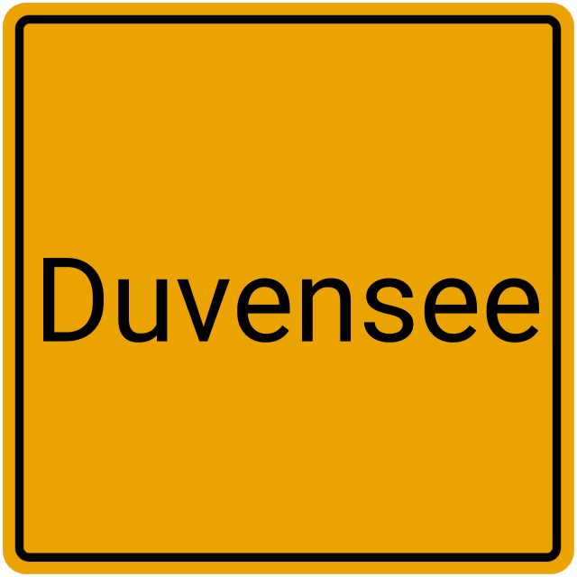 Meldebestätigung Duvensee