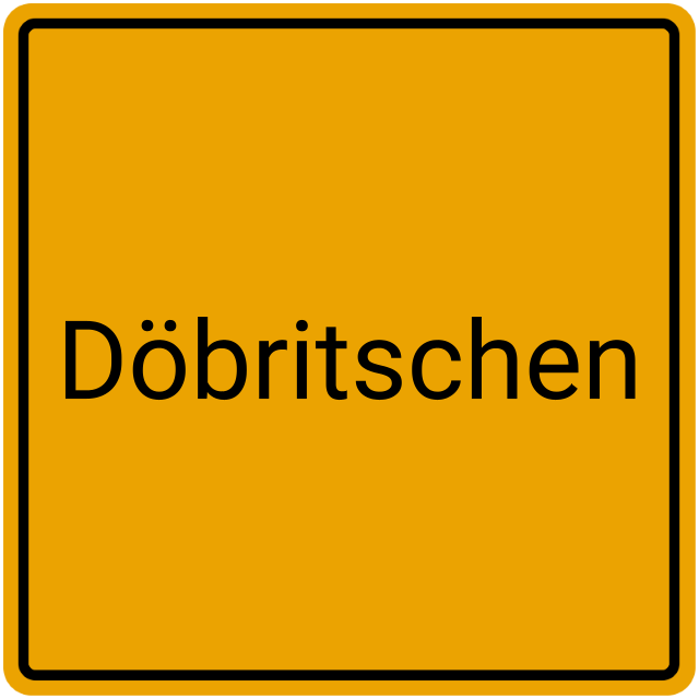 Meldebestätigung Döbritschen