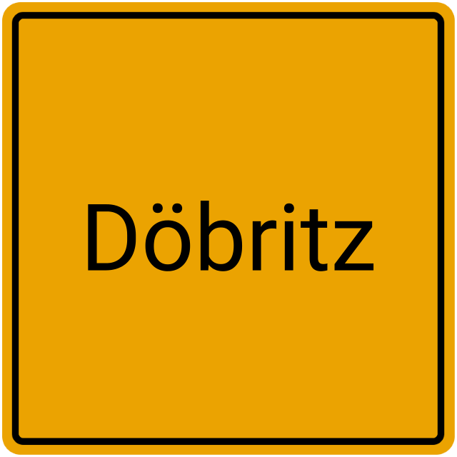 Meldebestätigung Döbritz