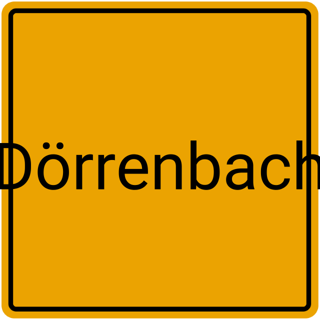 Meldebestätigung Dörrenbach