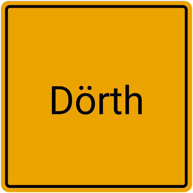 Meldebestätigung Dörth