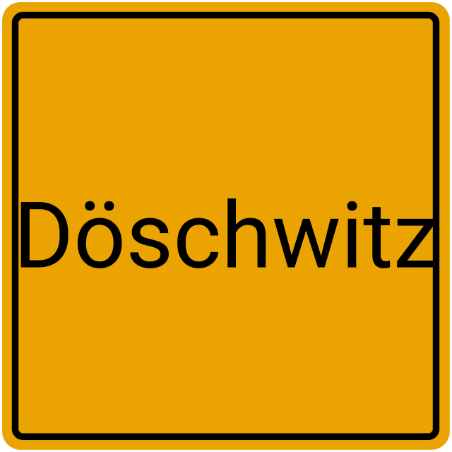 Meldebestätigung Döschwitz