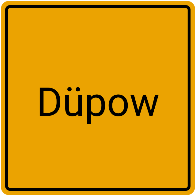 Meldebestätigung Düpow