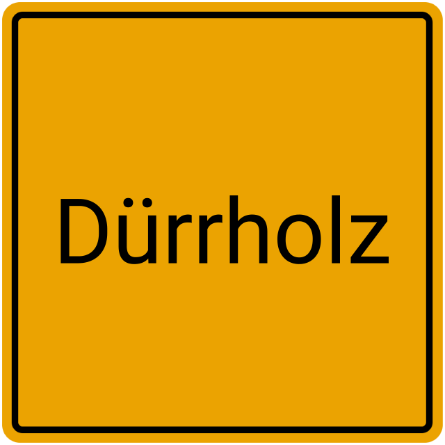 Meldebestätigung Dürrholz