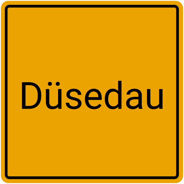 Meldebestätigung Düsedau