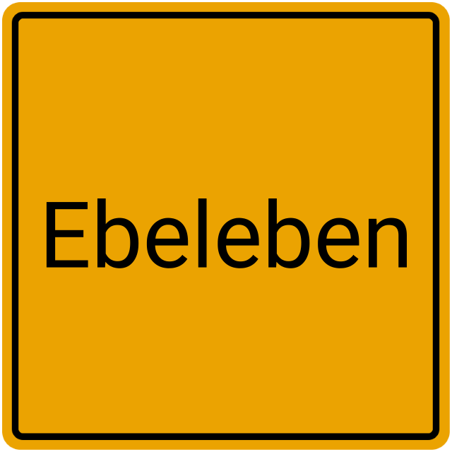 Meldebestätigung Ebeleben