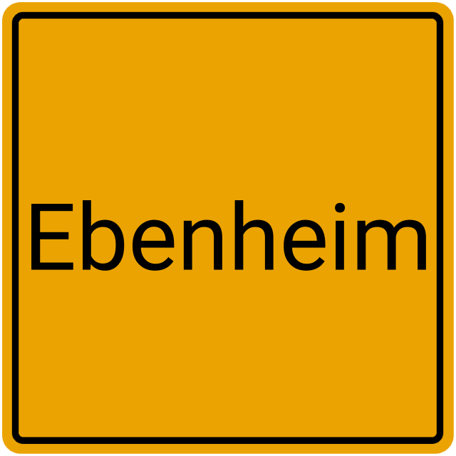 Meldebestätigung Ebenheim