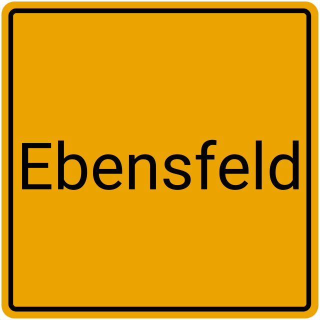 Meldebestätigung Ebensfeld