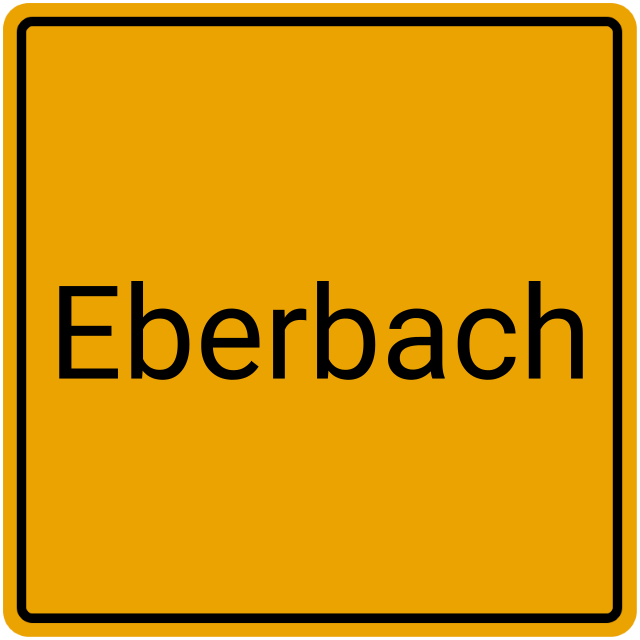 Meldebestätigung Eberbach