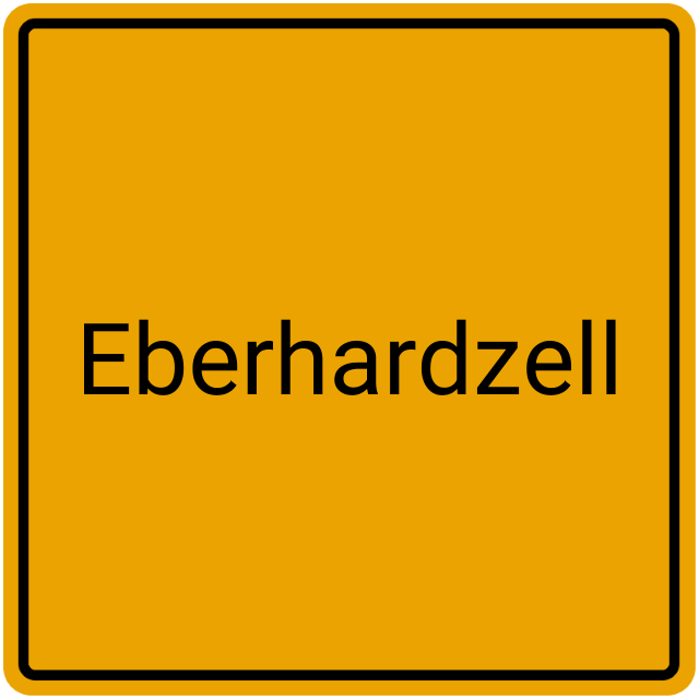 Meldebestätigung Eberhardzell