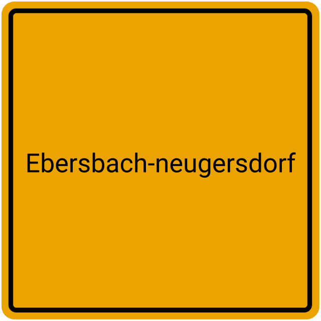 Meldebestätigung Ebersbach-Neugersdorf