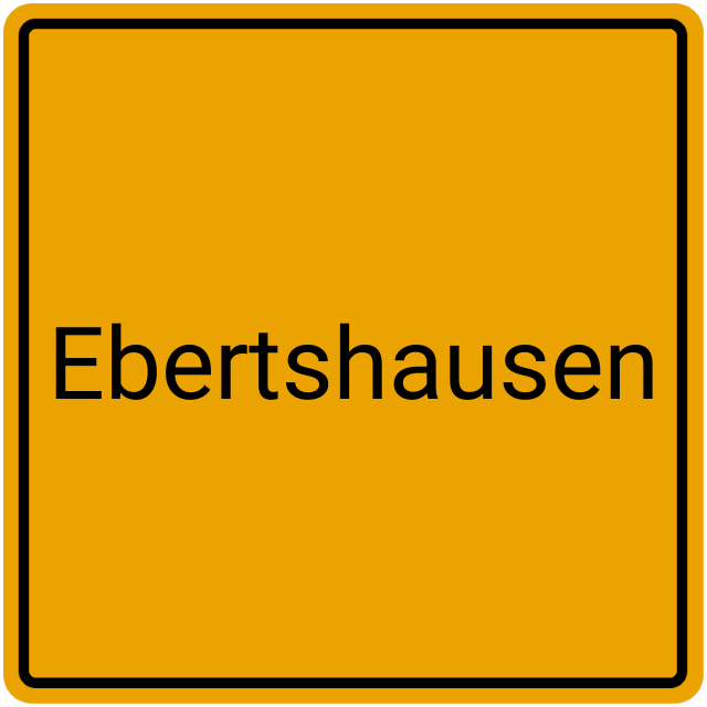 Meldebestätigung Ebertshausen