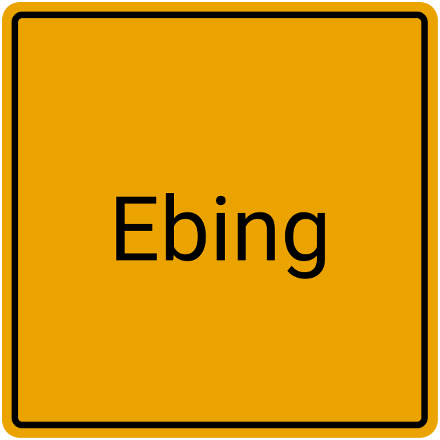 Meldebestätigung Ebing