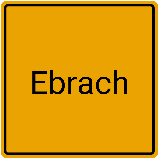 Meldebestätigung Ebrach