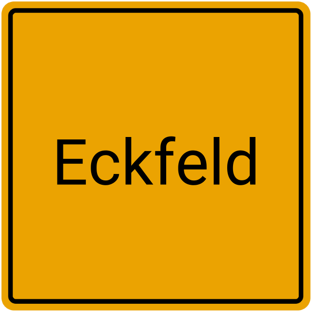 Meldebestätigung Eckfeld