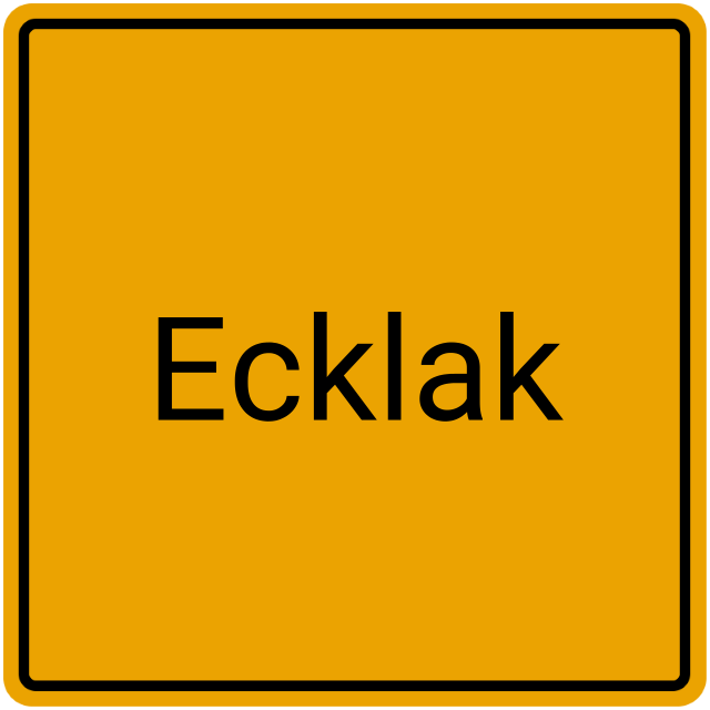 Meldebestätigung Ecklak