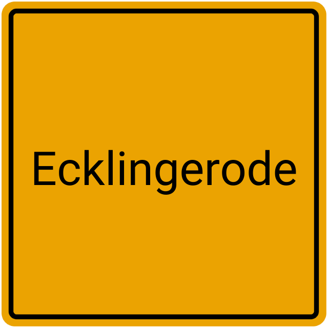 Meldebestätigung Ecklingerode