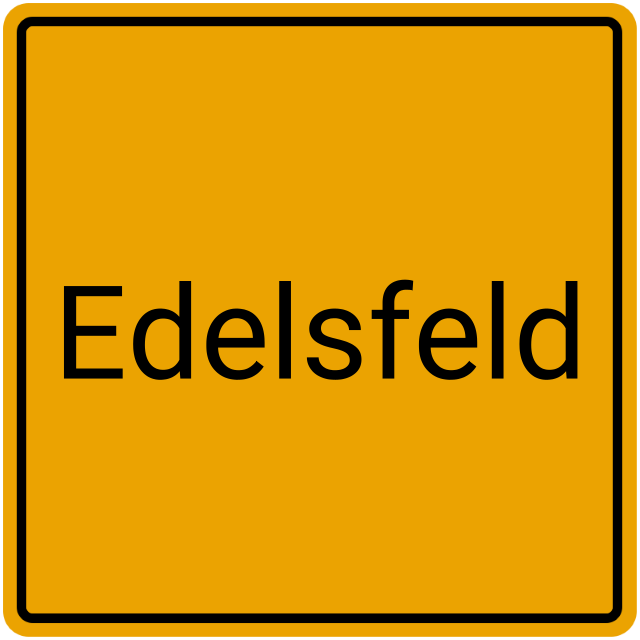 Meldebestätigung Edelsfeld