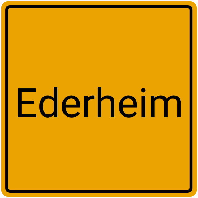 Meldebestätigung Ederheim