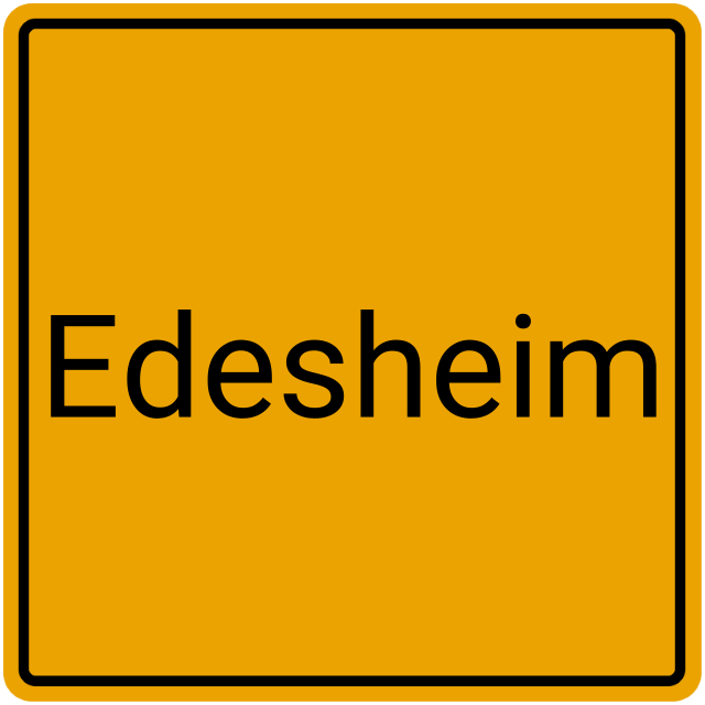 Meldebestätigung Edesheim