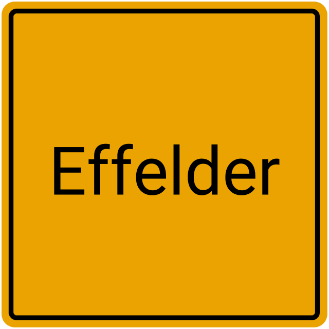 Meldebestätigung Effelder