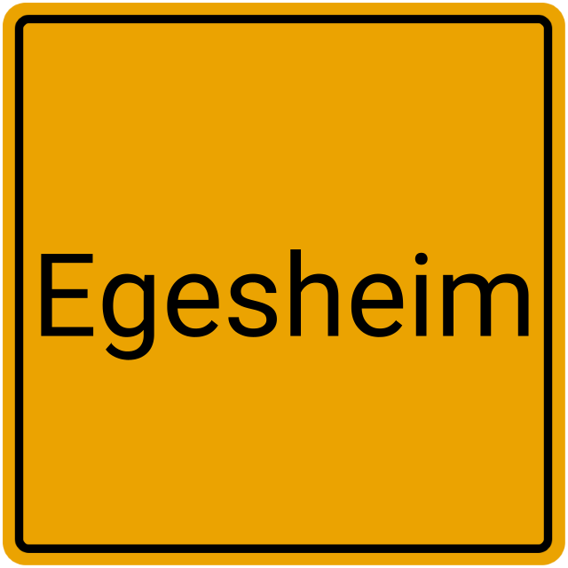 Meldebestätigung Egesheim