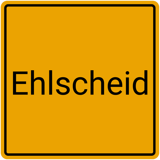 Meldebestätigung Ehlscheid