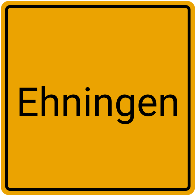 Meldebestätigung Ehningen