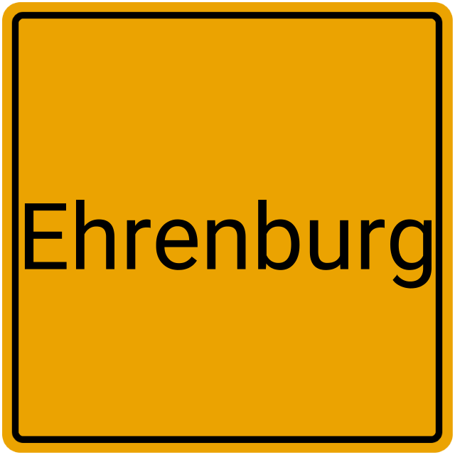 Meldebestätigung Ehrenburg