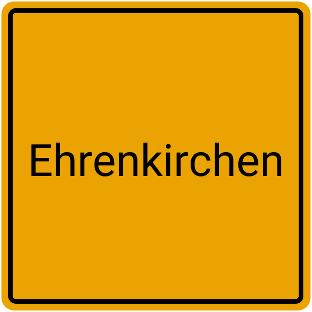 Meldebestätigung Ehrenkirchen