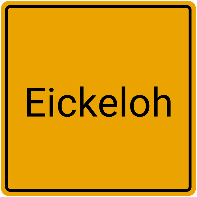 Meldebestätigung Eickeloh