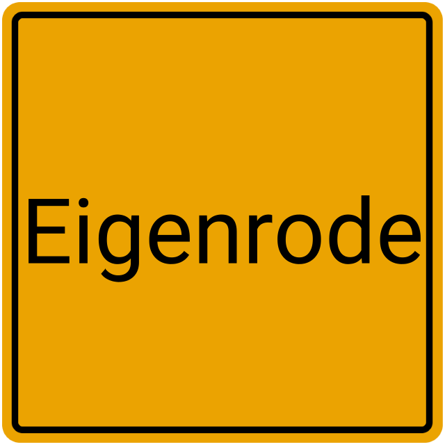 Meldebestätigung Eigenrode