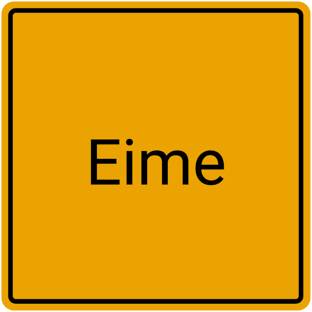 Meldebestätigung Eime