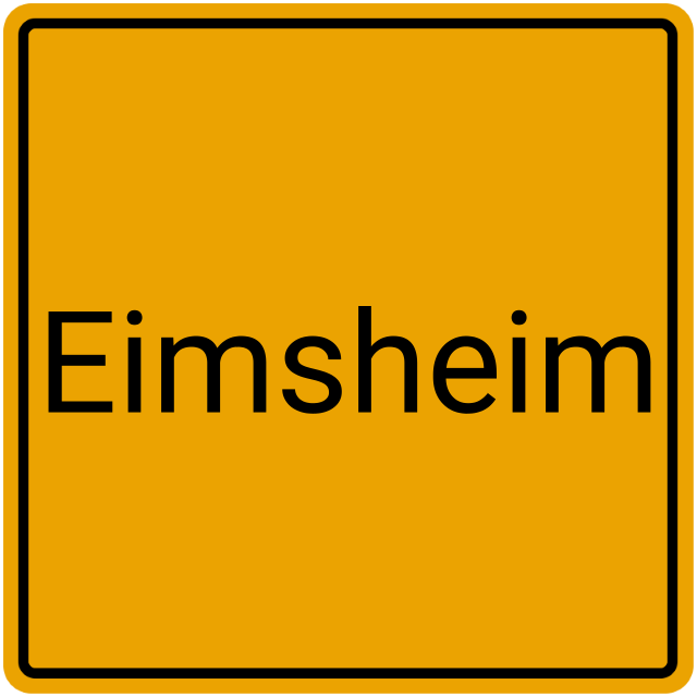 Meldebestätigung Eimsheim