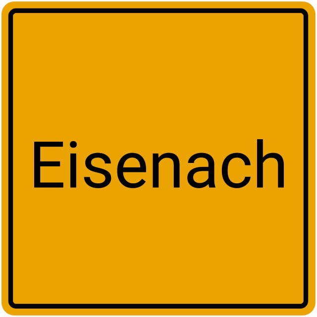 Meldebestätigung Eisenach