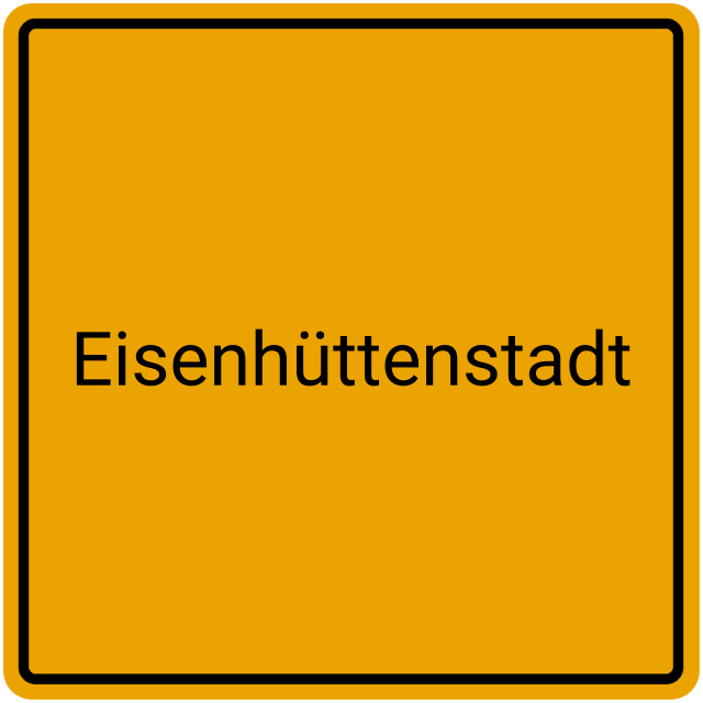 Meldebestätigung Eisenhüttenstadt