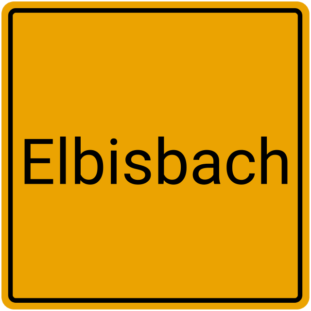 Meldebestätigung Elbisbach